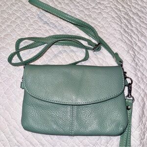 Cal-Wyn Mint Green Crossbody/Wristlet